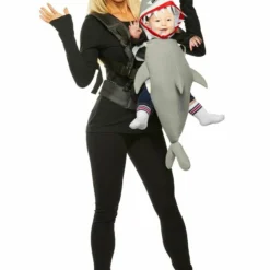 Seeing Red Baby And Me Shark And Diver Carrier Matching Halloween Costume 30117