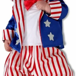 Princess Paradise Uncle Sam Newborn Infant Baby Halloween Costume PP14973