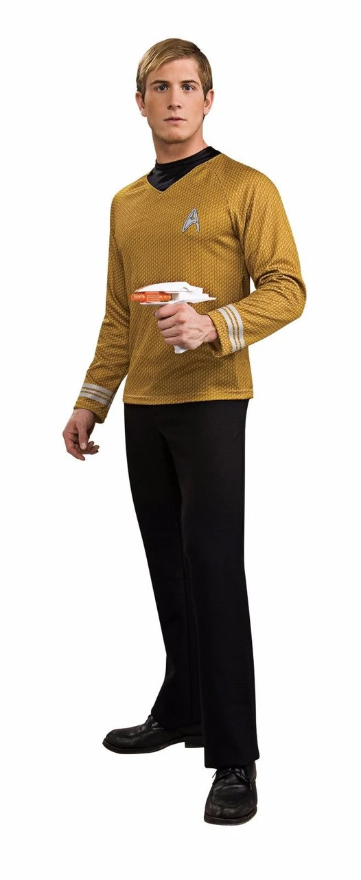 Rubies Deluxe Captain Kirk Enterprise Adult Mens Halloween Costume 887366 3 Rubies Deluxe Captain Kirk Enterprise Adult Mens Halloween Costume 887366
