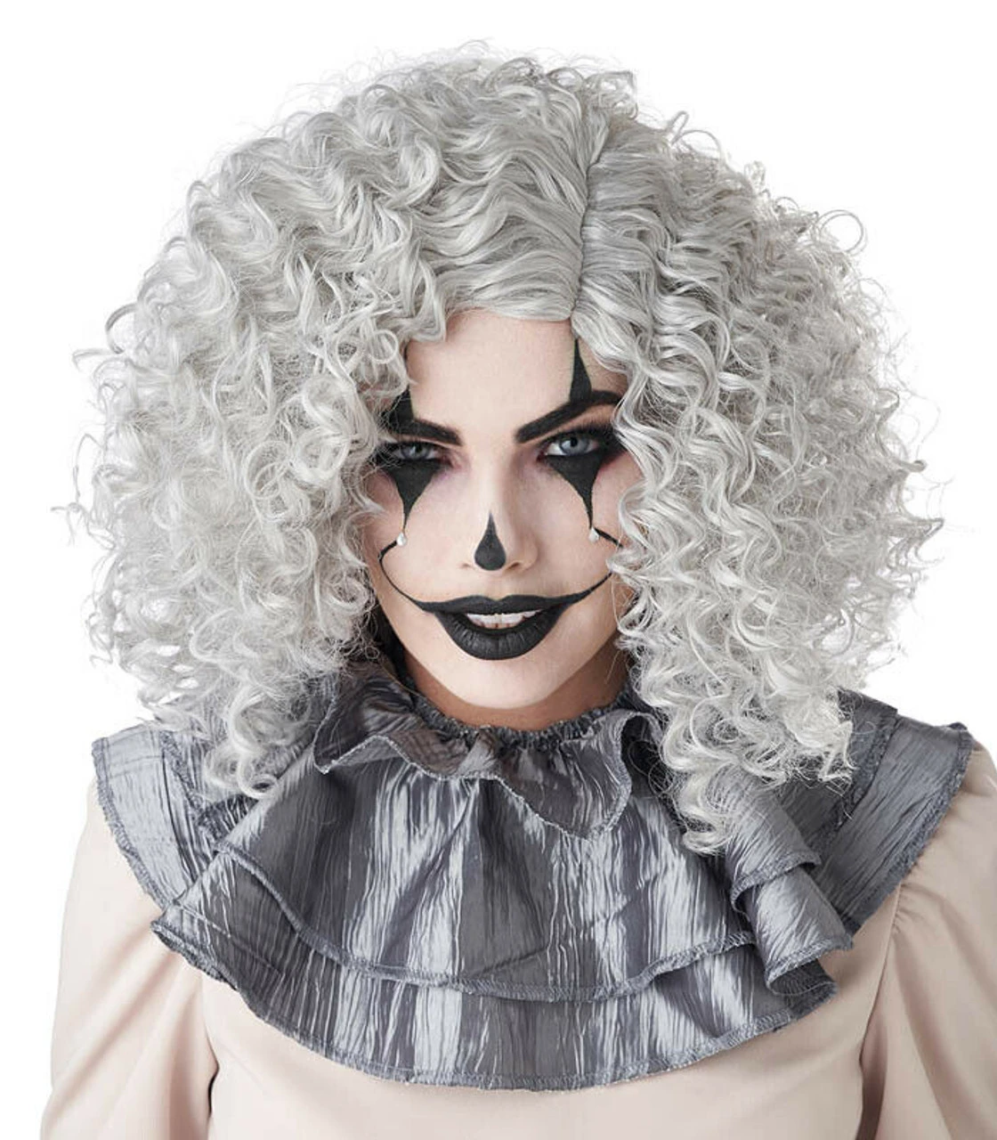California Costumes Corkscrew Clown Curly Wig Adult Halloween Costume 7020-119 3 California Costumes Corkscrew Clown Curly Wig Adult Halloween Costume 7020-119
