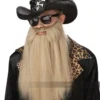 California Costumes 80s Blues Rocker ZZ Top Beard Adult Halloween Costume 70160