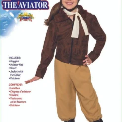 Forum Novelties Amelia Earhart The Aviator Childrens Halloween Costume 81910