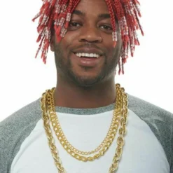 Costume Culture Rapper Braided Beads Lil Yachty Red Wig Halloween Costume 24954 7 Costume Culture Rapper Braided Beads Lil Yachty Red Wig Halloween Costume 24954 -Halloween Magique Store 0d17af99 8c85 58a0 94d5 f7941a5ec802 08050.1562939322