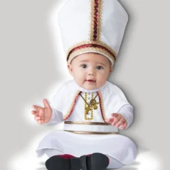 InCharacter Pint Sized Pope Holy Religious Infant Baby Halloween Costume 16079 -Halloween Magique Store 10a3db98 074b 5073 93cf 83703bfa6047 41172.1538595105