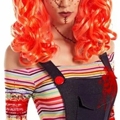Party King Killer Doll Orange Chucky Wig Adult Womens Halloween Costume WG812 -Halloween Magique Store 17070699 9613 5aac 904f 173bfdb29325 17426.1600347116