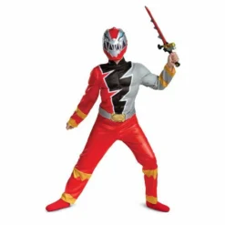 Disguise Power Ranger Red Dino Fury Classic Muscle Halloween Kids Costume 115869 -Halloween Magique Store 17107403 ef19 5e8d a65b 622aa65202c4 26520.1630081844