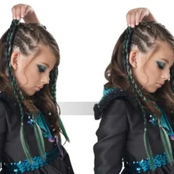 California Costumes Clip In Green Hair Braids Punk Halloween Accessory 7020-107 9 California Costumes Clip In Green Hair Braids Punk Halloween Accessory 7020-107 -Halloween Magique Store 187cfccd e342 5614 a122 de195caea7a6 20434.1605540350