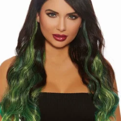 Dreamgirl Curly Green Ombre Hair Extensions Halloween Costume Accessory 11401 -Halloween Magique Store 19c5766f cce2 5944 a06b 1abbdfe6fdeb 20923.1551196451
