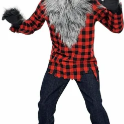 Amscan Hungry Howler Werewolf Mask Plaid Shirt Boys Childrens Halloween Costume 7 Amscan Hungry Howler Werewolf Mask Plaid Shirt Boys Childrens Halloween Costume -Halloween Magique Store 1b4eb8b3 0852 5d09 b191 f83dac7d108d 06691.1606312601