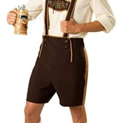 Incharacter Bavarian Guy Oktoberfest Beer Adult Mens Halloween Costume 11005