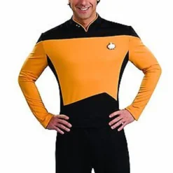 Rubies Star Trek Deluxe Yellow Uniform Movie Cosplay Halloween Costume 888980