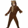 Smiffys Bear Furry Forest Animals Jumpsuit One Piece Halloween Costume 44563