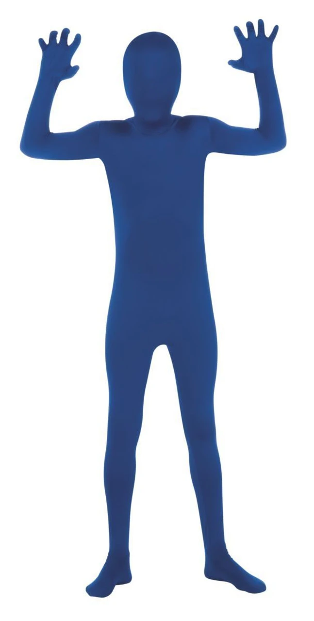 Rubies 2nd Skin Suit Blue Zentai Jumpsuit Child Boys Halloween Costume 881764 3 Rubies 2nd Skin Suit Blue Zentai Jumpsuit Child Boys Halloween Costume 881764