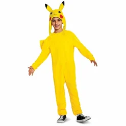 Disguise Classic Pikachu Pokemon Deluxe Anime Childrens Halloween Costume 90163
