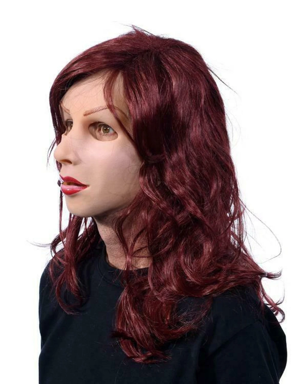 Zagone Studios Red Hot Female Fantasy Doll Mask Adult Halloween Costume MF1009 5 Zagone Studios Red Hot Female Fantasy Doll Mask Adult Halloween Costume MF1009 - Image 3