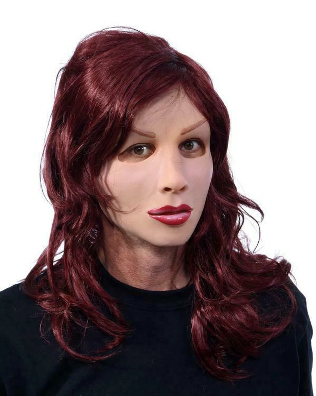 Zagone Studios Red Hot Female Fantasy Doll Mask Adult Halloween Costume MF1009 3 Zagone Studios Red Hot Female Fantasy Doll Mask Adult Halloween Costume MF1009