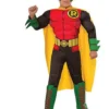 Rubies DELUXE ROBIN BATMAN ARKHAM GOTHAM CITY HALLOWEEN COSPLAY CHILD COSTUME