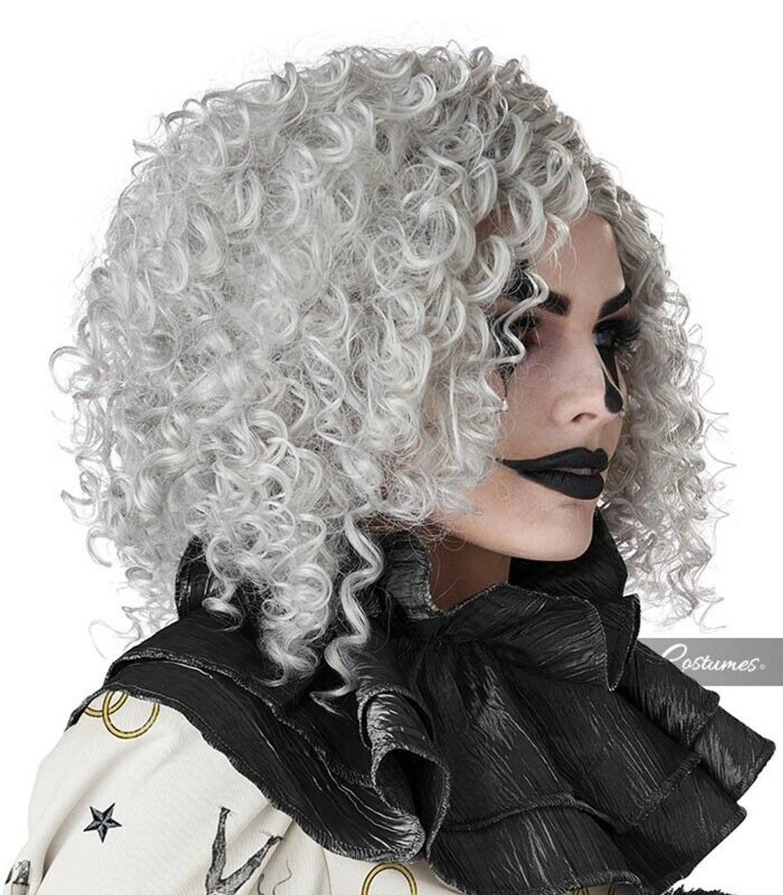 California Costumes Corkscrew Clown Curly Wig Adult Halloween Costume 7020-119 5 California Costumes Corkscrew Clown Curly Wig Adult Halloween Costume 7020-119 - Image 3