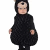 Underwraps Black Bear Belly Babies Animal Child Boys Halloween Costume 25869