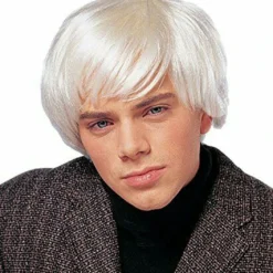 Costume Culture Artist Andy Warhol Platinum Deluxe Wig Halloween Costume 24653 -Halloween Magique Store 383a1ab6 4389 522e a356 923b5f9ad8d3 42934.1559314029