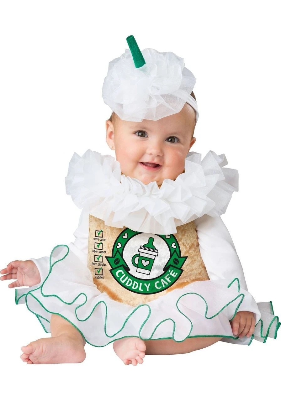 Incharacter Cuddly Cappuccino Coffee Sweet Infant Baby Halloween Costume 16073 3 Incharacter Cuddly Cappuccino Coffee Sweet Infant Baby Halloween Costume 16073