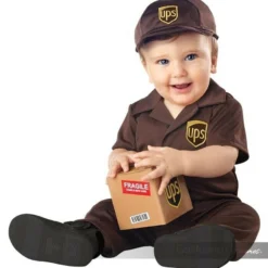 California Costumes UPS Uniform Worker Infants Baby Halloween Costume 10054