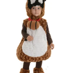 Underwraps St. Bernard Dog Belly Babies Plush Toddlers Halloween Costume 26217