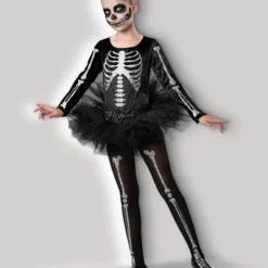 InCharacter Skeleton Ballerina Tutu Skull Dance Child Halloween Costume CG17125 -Halloween Magique Store 3cb6ccb5 1006 5f3d a487 17252efdb22f 01034.1654276009
