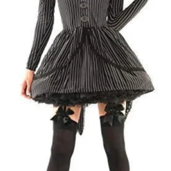 Party King Bad Dreams Babe Pin Stripe Dress Adult Womens Halloween Costume PK407