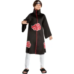 InSpirit Naruto Shippuden Akatsuki Robe Childrens Anime Halloween Costume 103932