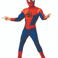 Spider Man Into The Spider-Verse Deluxe Peter Parker Halloween Costume 701435