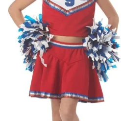 California Costumes Patriotic Cheerleader Child Girls Halloween Costume 00411