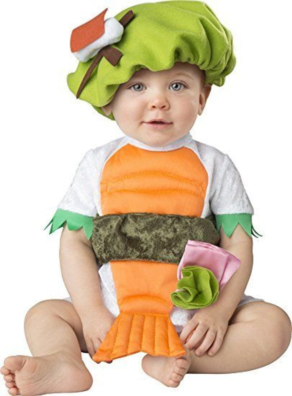 Incharacter Silly Sushi Japan Shrimp Wasabi Infant Baby Halloween Costume 16075 5 Incharacter Silly Sushi Japan Shrimp Wasabi Infant Baby Halloween Costume 16075 - Image 3