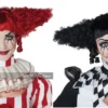 California Costumes Creepy Clown Red Black Halloween Costume Wig 70932 70933 -Halloween Magique Store 42b10489 f82b 5253 a1a4 f48dfe1027af 76647.1539350871