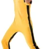 Underwraps Bruce Lee Enter Dragon Mens Yellow Jumpsuit Adult Halloween Costume