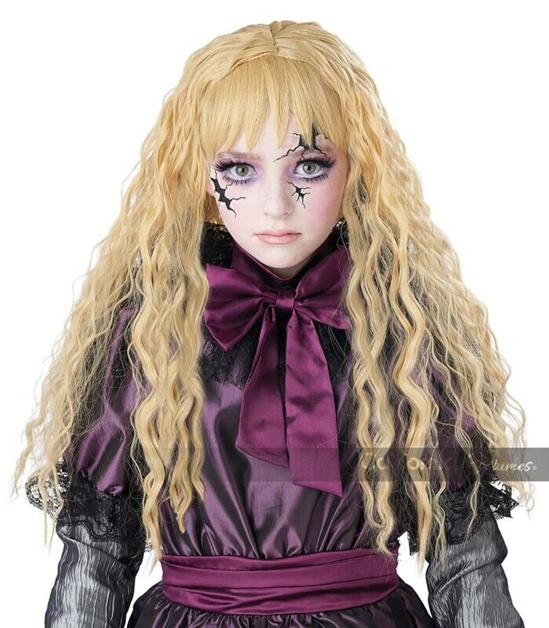 California Costumes Creepy Doll Blonde Wig Childs Halloween Costume 7020-109 3 California Costumes Creepy Doll Blonde Wig Childs Halloween Costume 7020-109
