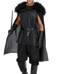 Dreamgirl King Of Thrones Snow Warrior Game Adult Mens Halloween Costume 11593