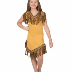 Karnival Pocahontas Native American Indian Childrens Halloween Costume 83158