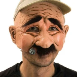 Zagone Stanley Stan Old Man Cigar Mustache Mask Adult Halloween Costume M2539 -Halloween Magique Store 45fb3083 a42c 5806 ba44 c98b5e3da164 42813.1626471548