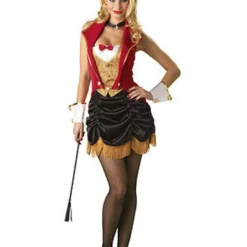 INCHARACTER THREE RING HOTTIE CIRCUS LION TAMER HALLOWEEN COSPLAY ADULT COSTUME