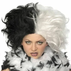Rubies Ms. Spot Cruella De Vil Dalmatians Wig Adult Halloween Costume 51356 -Halloween Magique Store 487d9eff 7ff1 573c a0ec 5cdafc0c31ff 99335.1600347077