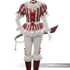 California Costumes Sadistic Horror Circus Clown Adult Halloween Costume 00735 -Halloween Magique Store 4e2216c5 faf1 5fcc adfb c724e8f2386a 24505.1548874775