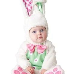 INCHARACTER BABY BUNNY RABBIT BUN INFANT COSTUME HALLOWEEN CUTE BABY SIZE S-L