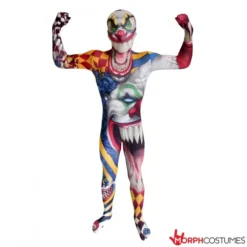 Morphsuits Clown Kids Creepy Monster Boys Bodysuit Halloween Costume 78-0210