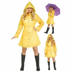 Fun World Raincoat Coraline Buttons Animated Horror Halloween Costume 119554 -Halloween Magique Store 553653a8 0874 5205 bba1 e4e62d5abcbc 89391.1644600303