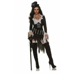 Underwraps Voo Doo Priestess Witch Doctor Adult Womens Halloween Costume 28603