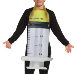 Syringe Costume Needle Injection Medical Supplies Dress Up Cosplay Halloween Costumes, Adult One Size -Halloween Magique Store 55db7416 655f 54b1 b590 d9c54d4e2b07 01059.1665154055