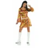 Underwraps Disco Chick Orange 70s Swirls Dress Adult Halloween Costume 29914 -Halloween Magique Store 561fe423 c31c 5301 8339 9419266fb9c2 15801.1574864071