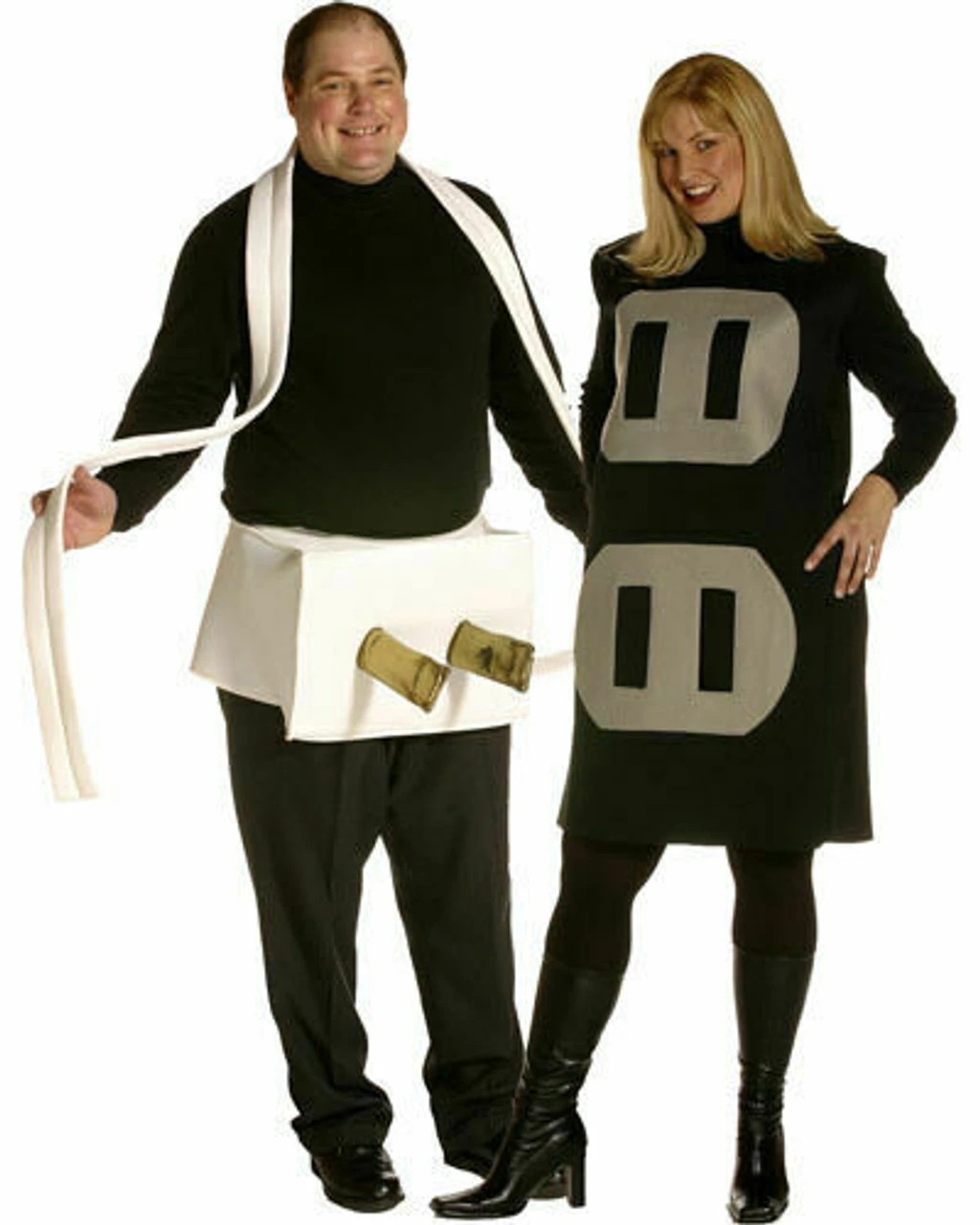 Rasta Imposta Plug And Socket Set Plus Size Couples Halloween Costume GC8244 4 Rasta Imposta Plug And Socket Set Plus Size Couples Halloween Costume GC8244 - Image 2
