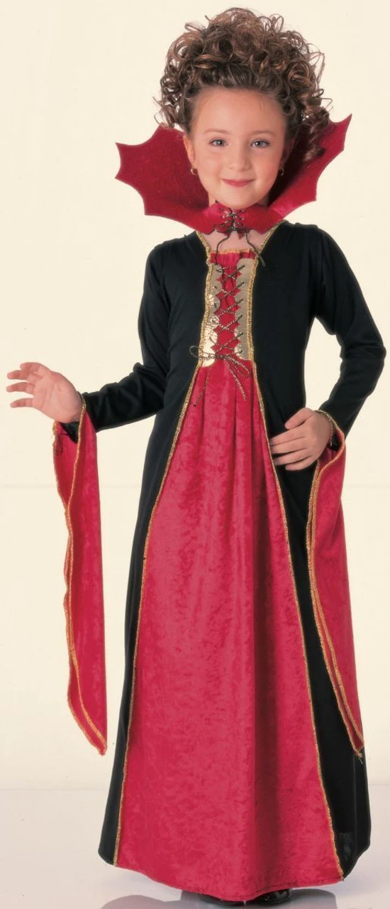 Rubies Gothic Vampiress Vampire Horror Child Girls Halloween Costume 881029 5 Rubies Gothic Vampiress Vampire Horror Child Girls Halloween Costume 881029 - Image 3